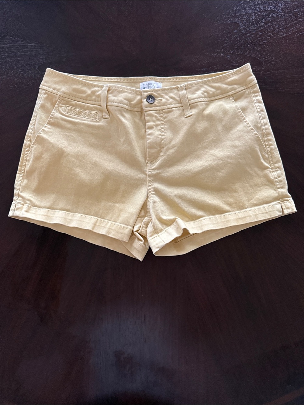 Market & Spruce Madison Mid-Rise Chino Short 3” Inseam